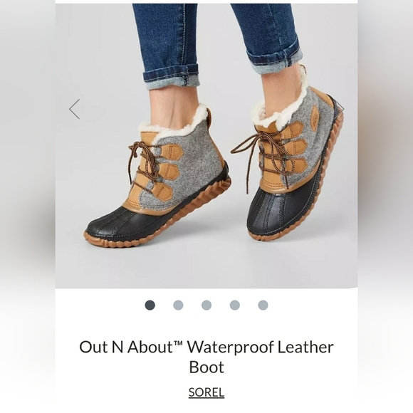 Sorel Shoes - Sorel Out n About Leather Duck Boots